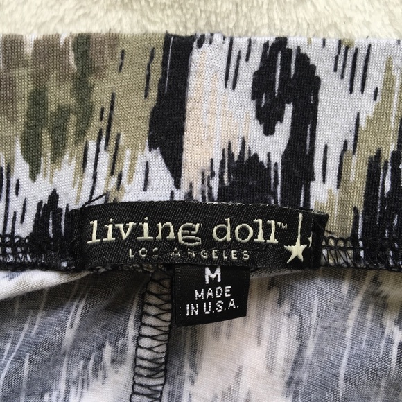 Living Doll Los Angeles Abstract Maxi Skirt EUC - Picture 8 of 8